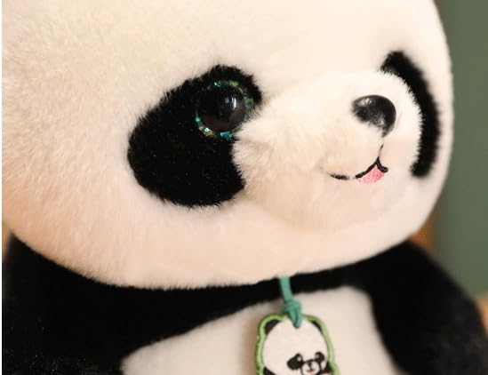 champracer Panda Kuscheltier,Tier Kissen Plüschtier,Stofftier Kuscheltier Cartoon Kissen, Anschmiegsamer Plüsch-Panda