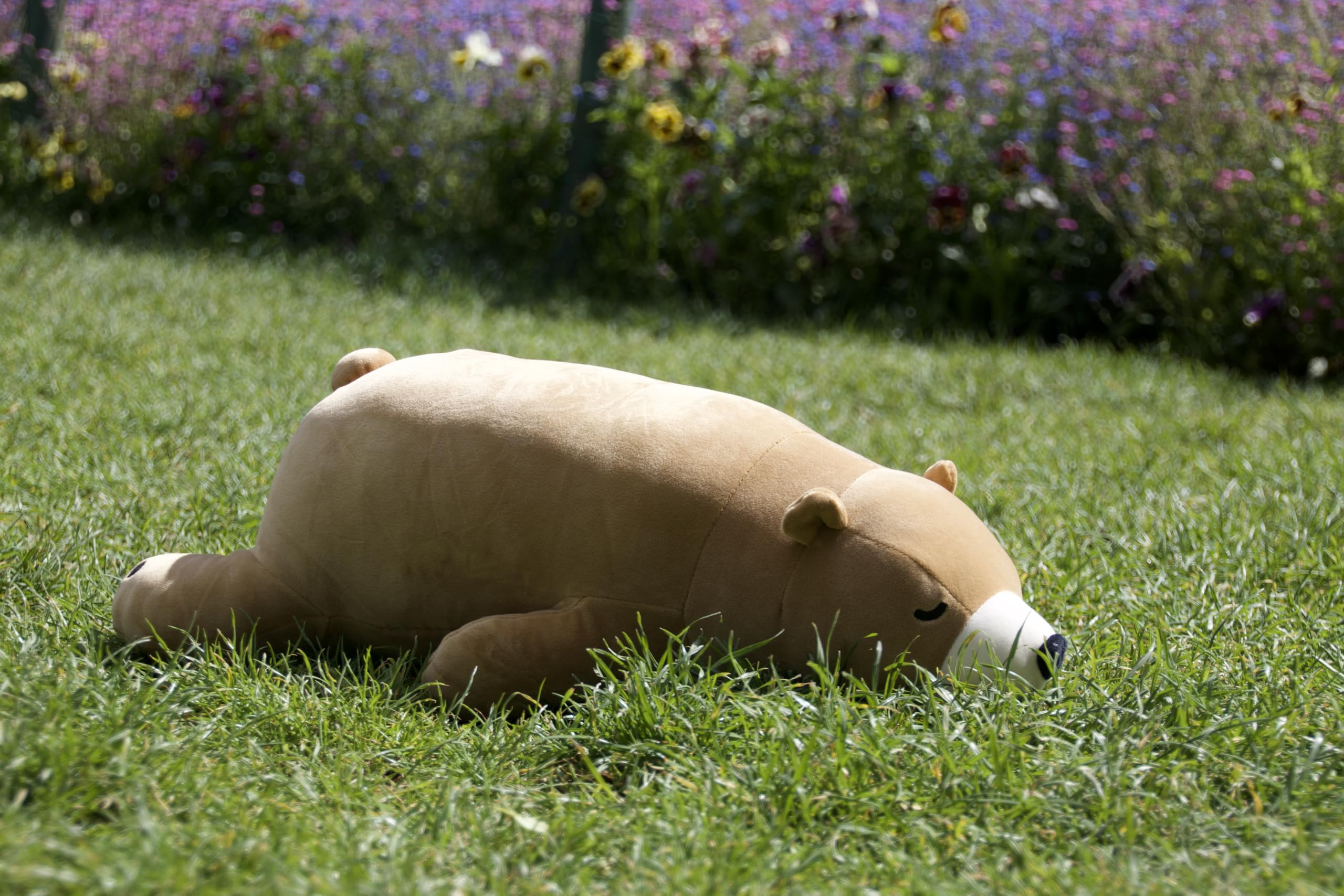 Nemu Nemu Animals 6209033 Plüschtier, Braunbär Cookie, Kuscheltier, extra weich und kuschelig, Stofftier